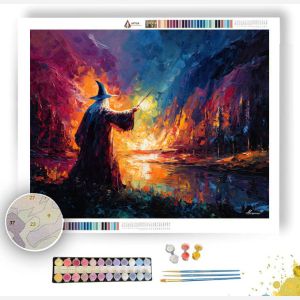 BURNING REALM - Paint by Numbers Full Kit