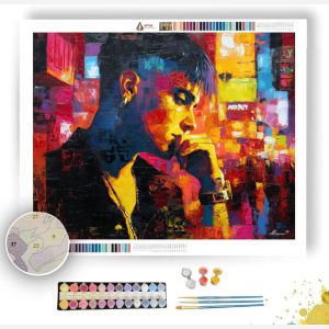 NEON SYMBOL - Paint by Numbers Full Kit