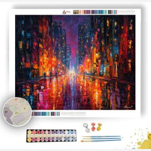 CRIMSON RITUAL - Paint by Numbers Full Kit