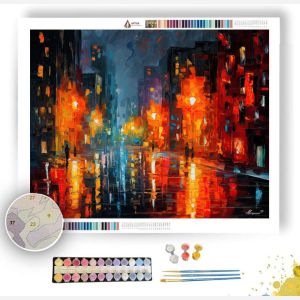 CRIMSON SYMBOL - Paint by Numbers Full Kit