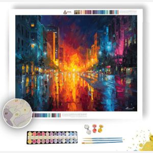 BURNING ARC - Paint by Numbers Full Kit
