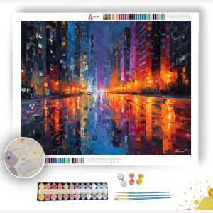 BURNING HORIZON - Paint by Numbers Full Kit