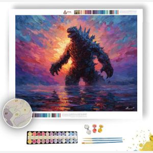 DARK HORIZON - Paint by Numbers Full Kit