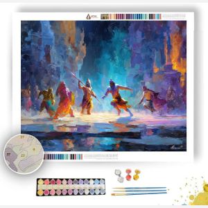 FROZEN RITUAL - Paint by Numbers Full Kit