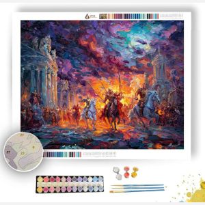 CRIMSON REALM - Paint by Numbers Full Kit