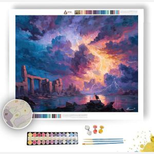 BROKEN STORM - Paint by Numbers Full Kit