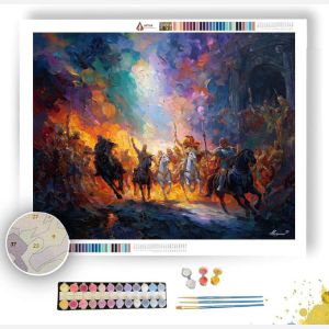 SILVER ARC - Paint by Numbers Full Kit
