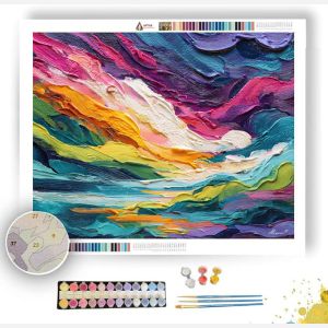 BRIGHT STORM - Paint by Numbers Full Kit