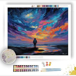 MIDNIGHT STORM - Paint by Numbers Full Kit