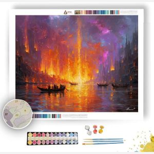 GOLDEN CITY - Paint by Numbers Full Kit