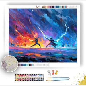 NEON WHISPER - Paint by Numbers Full Kit