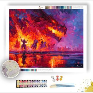 CRIMSON SPIRIT - Paint by Numbers Full Kit