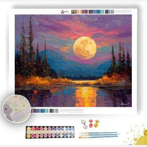 LUNAR SUMMIT - Paint by Numbers Full Kit