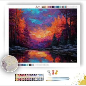 GILDED EMBER - Paint by Numbers Full Kit