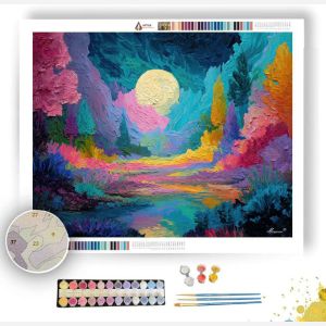 CRYSTALLINE CONTOUR - Paint by Numbers Full Kit