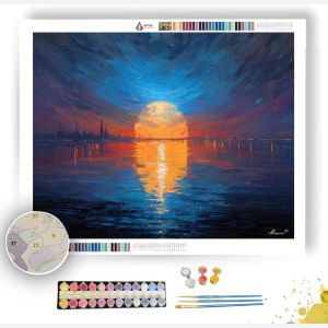 LUNAR HORIZON - Paint by Numbers Full Kit