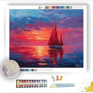 GILDED EMBRACE - Paint by Numbers Full Kit