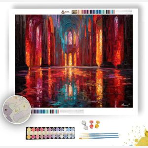 WHISPERING CATHEDRAL - Paint by Numbers Full Kit
