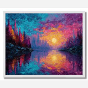 OBSIDIAN REVERIE - FRAMED