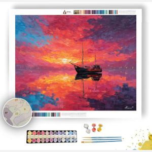 SOLAR EMBRACE - Paint by Numbers Full Kit