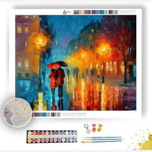 VIENNA UMBRELLA COUPLE DURING - Paint by Numbers Full Kit