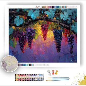 CASCADING VEIL - Paint by Numbers Full Kit