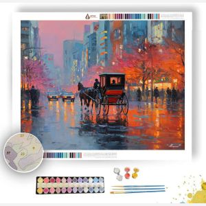 TOKYO HORSE DRAWN CARRIAGE - Paint by Numbers Full Kit