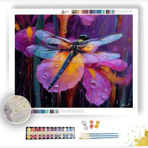 RAIN GARDEN PAUSE - Paint by Numbers Full Kit