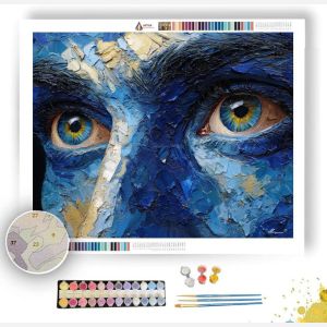SAPPHIRE TWILIGHT LOOK - Paint by Numbers Full Kit