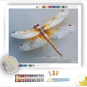 GLASS WINGS IN MORNING FOG - Paint by Numbers Full Kit
