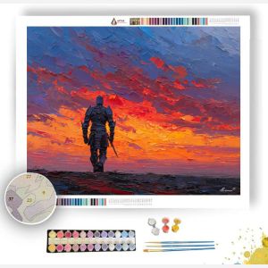 FINAL EMBER HORIZON - Paint by Numbers Full Kit