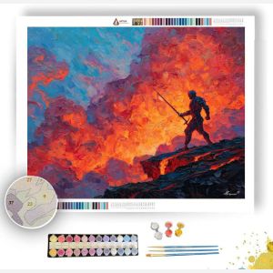 VOLCANIC EDGE STAND - Paint by Numbers Full Kit