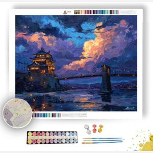 UNDER THE GATE TOWER - Paint by Numbers Full Kit