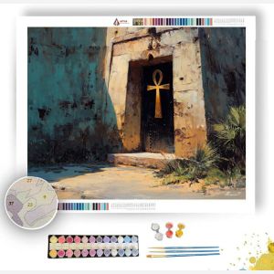WHERE MEETS DESERT WIND - Paint by Numbers Full Kit