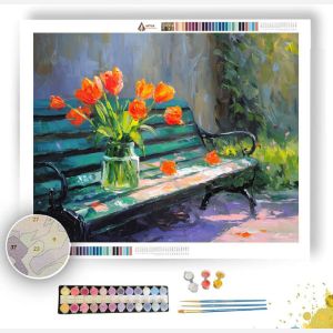 UNDER MORNING WINDOW - Paint by Numbers Full Kit