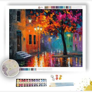 AT TINY DOOR CORNER - Paint by Numbers Full Kit