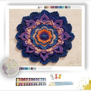 MANDALA STITCH WHEEL - Paint by Numbers Full Kit