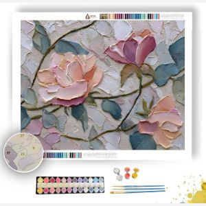 ROSE VINE SAMPLER - Paint by Numbers Full Kit