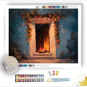DOORWAY PASSAGE STONE - Paint by Numbers Full Kit