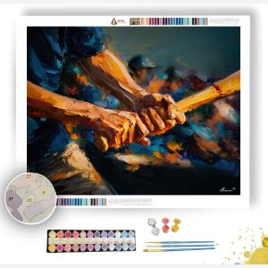 SIDELINE PASSAGE - Paint by Numbers Full Kit