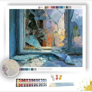 SILK THRESHOLD - Paint by Numbers Full Kit