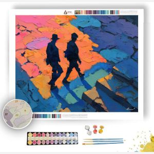 BRASS SHADOWS - Paint by Numbers Full Kit