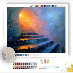 STAIRWAY SPARK - Paint by Numbers Full Kit