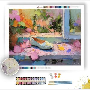 GARDEN WINDOW DETAIL - Paint by Numbers Full Kit