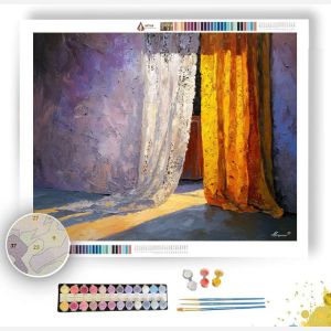 SHADOW CURTAIN - Paint by Numbers Full Kit