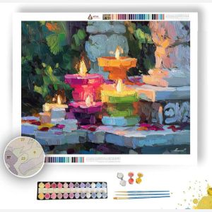 INCENSE EMBER HUSH - Paint by Numbers Full Kit