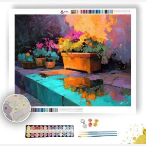 GARDEN BALCONY - Paint by Numbers Full Kit