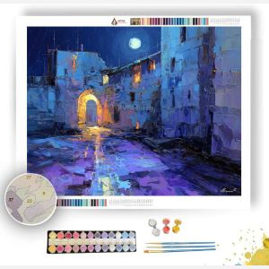 MOONLIT HOUR IRON - Paint by Numbers Full Kit