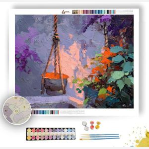LANTERN DETAIL HALO - Paint by Numbers Full Kit
