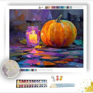 COBBLESTONE DRIFT GLASS - Paint by Numbers Full Kit